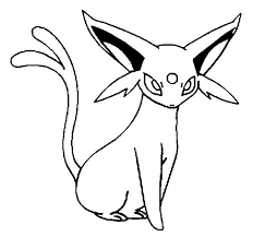 Show your kids a fun way to learn the abcs with alphabet printables they can color. Coloring Pages Pokemon Espeon Drawings Pokemon Pokemon Coloring Pages Pokemon Coloring Pokemon Drawings