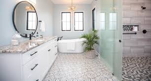 Walls built with 3/4 plywood to accommodate installation of grab bars. How Natural Stone Is Elevating Universal Design And Aging In Place Spaces Use Natural Stone