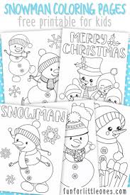Oct 08, 2020 · merry christmas deer is a fun and festive printable christmas card that features a couple of rocking reindeer. Snowman Coloring Pages For Kids Free Printable Fun For Little Ones Snowman Coloring Pages Coloring Pages For Kids Coloring For Kids