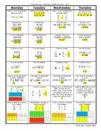 Need a spiral review of the 8th grade common core standards? 6th Grade Math Review Quizzes 6th Grade Math Homework Free Tpt