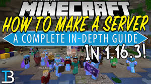 You have full access to the files of your minecraft server. How To Make A Minecraft Server In 1 16 3 Create Your Own Minecraft Server Youtube