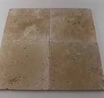Carrelage travertin 1er choix mix beige 20.3x20.3 cm ep. 1.2 cm Unité de  vente : 1.0185 m²/24 dalles