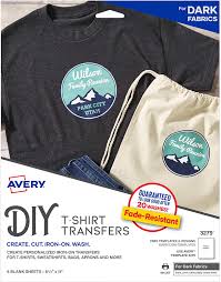 How to print specific ranges or sets of data in a sheet. Amazon Com Avery Printable Heat Transfer Paper For Dark Fabrics 8 5 X 11 Inkjet Printer 5 Iron On Transfers 3279 Fabric Iron On Transfers Office Products