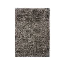 Tapis shaggy poil long 100 polypropyl ne douceur taupe. Tapis Poil Long Blanc
