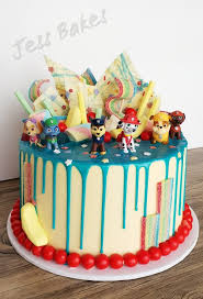 Paw Patrol Drip Cake Paw Patrol Birthday Cake Drip Cakes Paw Patrol Cake