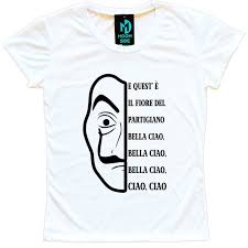 Bella ciao la casa de papel download é um livro que pode ser considerado uma demanda no momento. Camiseta Serie La Casa De Papel Bella Ciao Elo7