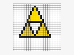 This is especially apparent when trying to make pixel art games look great. Download Triforce Zelda Perler Bead Pattern Bead Sprite Legend Of Zelda Triforce Pixel Art Png Image With No Background Pngkey Com