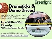 Drumsticks & Demo Drives!