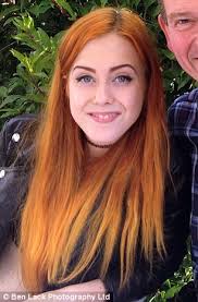 Redhaired Emily Reay banned from lessons because she's TOO ginger