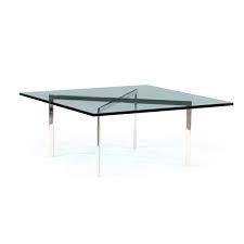 1960s knoll mies van der rohe barcelona coffee end table glass stainless 40in kp. Ludwig Mies Van Der Rohe Barcelona Coffee Table Mutualart