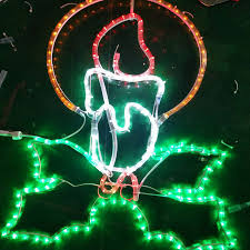 Outdoor Illuminated Led Rope Light Candles Hanging Ornaments For Christmas Window Decoration Buy Rope Light Candles Christmas Displays Outdoor Hanging Candle Ornaments Christmas Window Decoration Product On Alibaba Com
