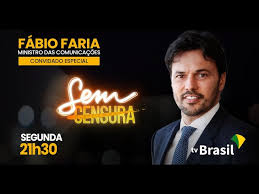 Ministro das comunicações defendeu a transparência dos repasses federais aos estados e afirmou que os dados. Ministro Fabio Faria E O Convidado Da Estreia Do Novo Sem Censura Youtube