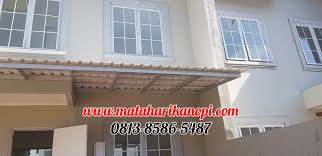 15 inspirasi rumah mewah mempesona dan elegan. Kanopi Baja Ringan Atap Alderon Sunpanel Matahari Kanopi 0813 8586 5487