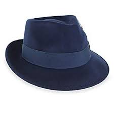Navy Blue Fedora Hat Navy And Brown Fedora Dress Fedora