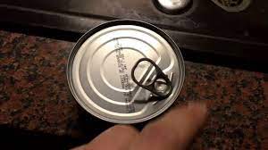 How To Open A Tuna Tin Can Fish Steel Can Diy Youtube