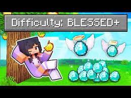 We Unlocked A Blessed Mode In Minecraft Youtube In 2020 How To Play Minecraft Minecraft Aphmau