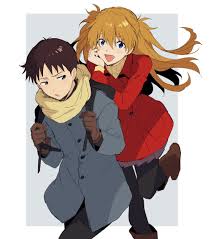 Some Fanart Of Best Duo I Find On Twitter Evangelion See more fan art related to #evangelion , #rei ayanami , #asuka langley sohryu , #illustration , #asuka , #shinji ikari , #shikinami asuka langley , #kaworu nagisa , #female clothing , #eva , #nico robin , #sunglasses , #manga.