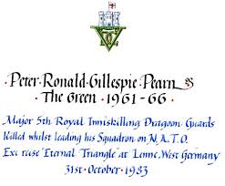 1919-1939, 1946 to date, Sherborne School Book of Remembrance