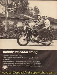 1968 Vintage Bmw Motorcycle Ad Quietly We Zoom Along Bmw Motorrad Bmw Boxer Motorrad
