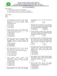 Contoh Soal Aritmatika Sosial Diskon