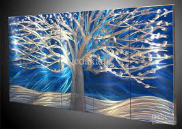 2021 Metal Sculpture Art Wall Art Original Abstract Art Metal Painting Blure Tree 201212s From Uedakana 156 55 Dhgate Com Metal Tree Wall Art Art Gallery Wall Tree Sculpture