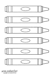 Signup to get the inside scoop from our monthly newsletters. Color This Set Of Six Crayons Any Way You Like Regular Crayon Coloring Page Here S The Crayola Coloring Pages Personalized Coloring Book Quiet Book Patterns