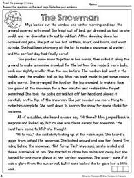 reading comprehension free reading comprehension christmas reading passages holiday reading comprehension