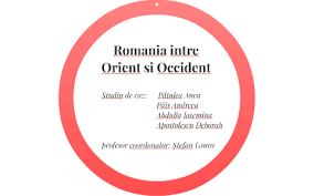 Vasile alecsandri chirita in provincie. Romania Intre Orient Si Occident By Andreea Bonnie