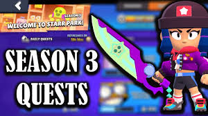 Follow supercell's terms of service. Completing Brawl Stars Season 3 Starr Park Quests Giveaway Winners Announced Youtube
