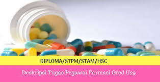 Berikut adalah jawatan kosong terkini di universiti malaysia sabah (ums) julai 2016. Deskripsi Tugas Penolong Pegawai Farmasi Gred U29 Skop Kerja Gaji