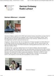 German embassy details in kuala lumpur, malaysia. Pdf German Afternoon Reloaded Renate Karchner Ober Academia Edu