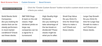 While stock scanners and screeners can help you make precise investment decisions, there are in no way. Best Free Stock Screeners For Value Investing