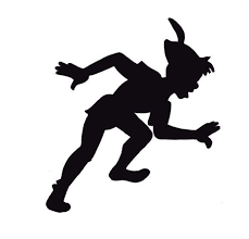 Project Of The Day Lamp Shadow Figures Peter Pan Silhouette Peter Pan Shadow Peter Pan