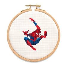 Cross stitch doesn't have to be difficult or overwhelming. Spider Man Cross Stitch Pattern Avengers Cross Stitch Counted Etsy In 2020 Marvel Cross Stitch Cross Stitch Patterns Simple Cross Stitch