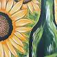 Bloom and Bottle painting workshop