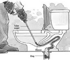 A plumbing snake is simply a tool used to remove a clog that can not be broken up by using a simple plunger. Toilet Is Not Clogged But Drains Slow And Does Not Completely Empty When Flushed Slow Flushing Toilet Clogged Toilet How To Unclog Toilet