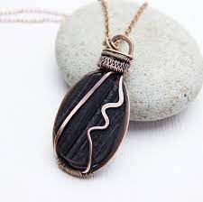 Black Tourmaline Necklace Mens Emf Protection Necklace Emf Etsy Black Tourmaline Necklace Energy Jewelry Tourmaline Necklace