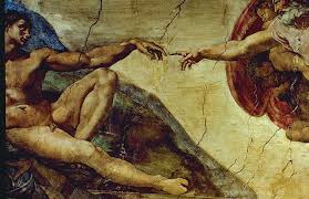 We once had a conversation about a changing trend in massage therapy, a move toward deep tissue massage. Michelangelo Finger Paintings
