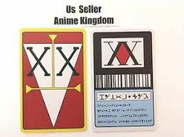 Gon freecs works hard to become a hunter while searching for the father he doesn't remember. Usa Seller Cosplay Hunter X Hunter 1 Sterne 2 Star Hunter Lizenz Karte Gon On Ebay