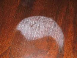 Fix Those White Heat Marks On Wooden Table White Wood Stain White Heat Stained Table