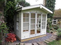 Summerhouse With Overhang Our Summerhouses Can Easily Be Matched To Both The Personality Of Your Garden And Yo Small Summer House Summer House Garden Buildings