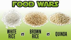 That is why we have chosen to brainstorm and break down the common. White Rice Vs Brown Rice Vs Quinoa Nutrition Facts Live Lean Tv