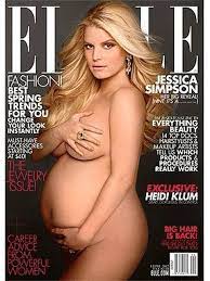 A very pregnant Jessica Simpson poses nude for Elle - and reveals sex of  baby - cleveland.com