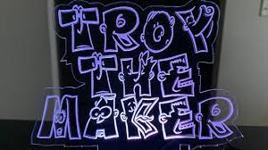 Laser Cut Acrylic Led Light Sign Using Glowforge Basic Youtube These materials include custom hardwoods, plywoods, veneer, acrylic, and leather. laser cut acrylic led light sign using glowforge basic