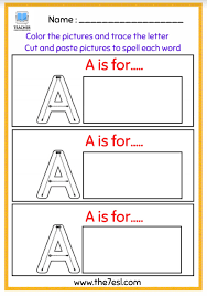 Roll and dot the letter. Alphabet Activities Cut Amp Paste