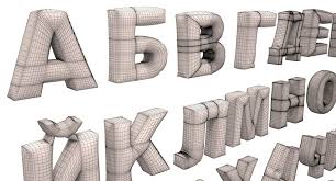 Buy alphabet 3d models from $4. Alphabet Cyrillic Inflate Animated 3d Model 39 Unknown Max Free3d