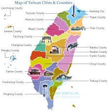 Need a fast and easy taiwan map? Detailed Map Of Taiwan Cities Counties In 2021 Taiwan Taipei Travel Map