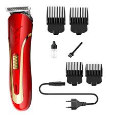 Kemei Km 1409 Carbon Steel Head Hair Trimmer Eu Plug Rechargeable Electric Razor Men Beard Shaver Electri Electric Hair Clippers Hair Clippers Hair Trimmer Men