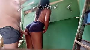 Fodido o jovem empregada doméstica na casa de banho. Amador pingando  creampie e foda-se depois - XNXX.COM