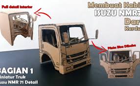 Miniatur truk & bus termurah, purbalingga, jawa tengah, indonesia. Cara Membuat Kabin Miniatur Truk Giga Mbois Cute766